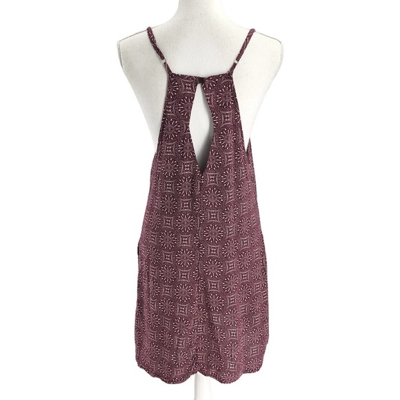 Gypsy Chic Womens Size Small Printed Slip Dress Spaghetti Straps Lightweight - Picture 2 of 8